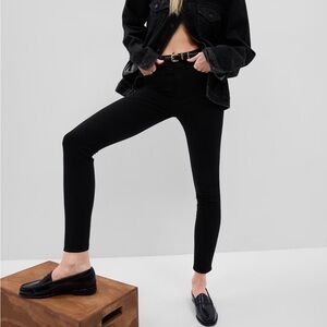 GAP 1969 true skinny super high rise jeans velvet size 27P stretch